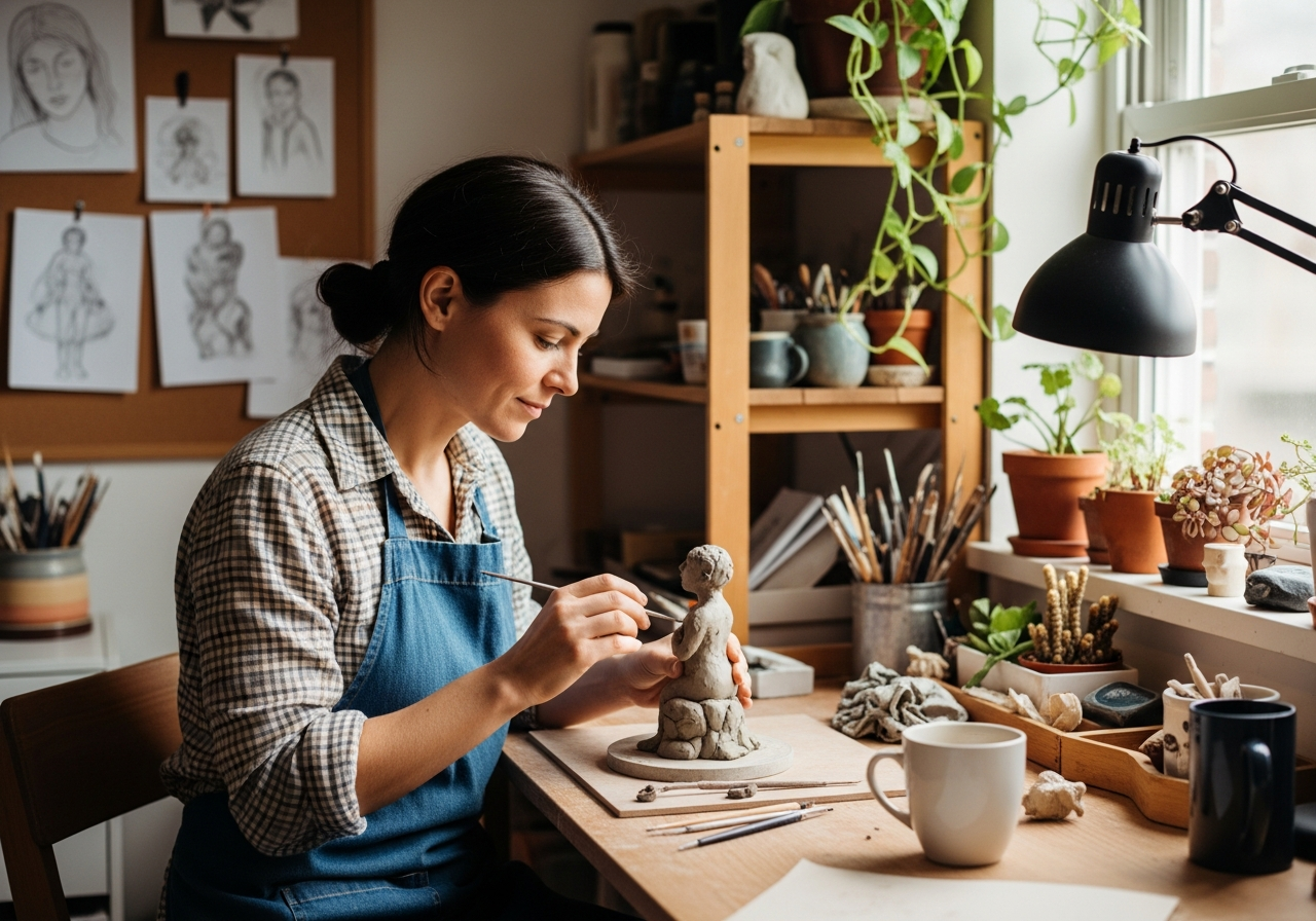 Процесс обучения дома
